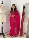 Tew Fendy Chiffon Party Wear Saree Wholesale Clothing Suppliers In India